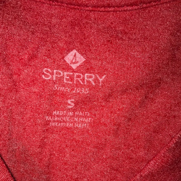 Sperry Classic Red Short Sleeve Tee - Picture 2 of 4